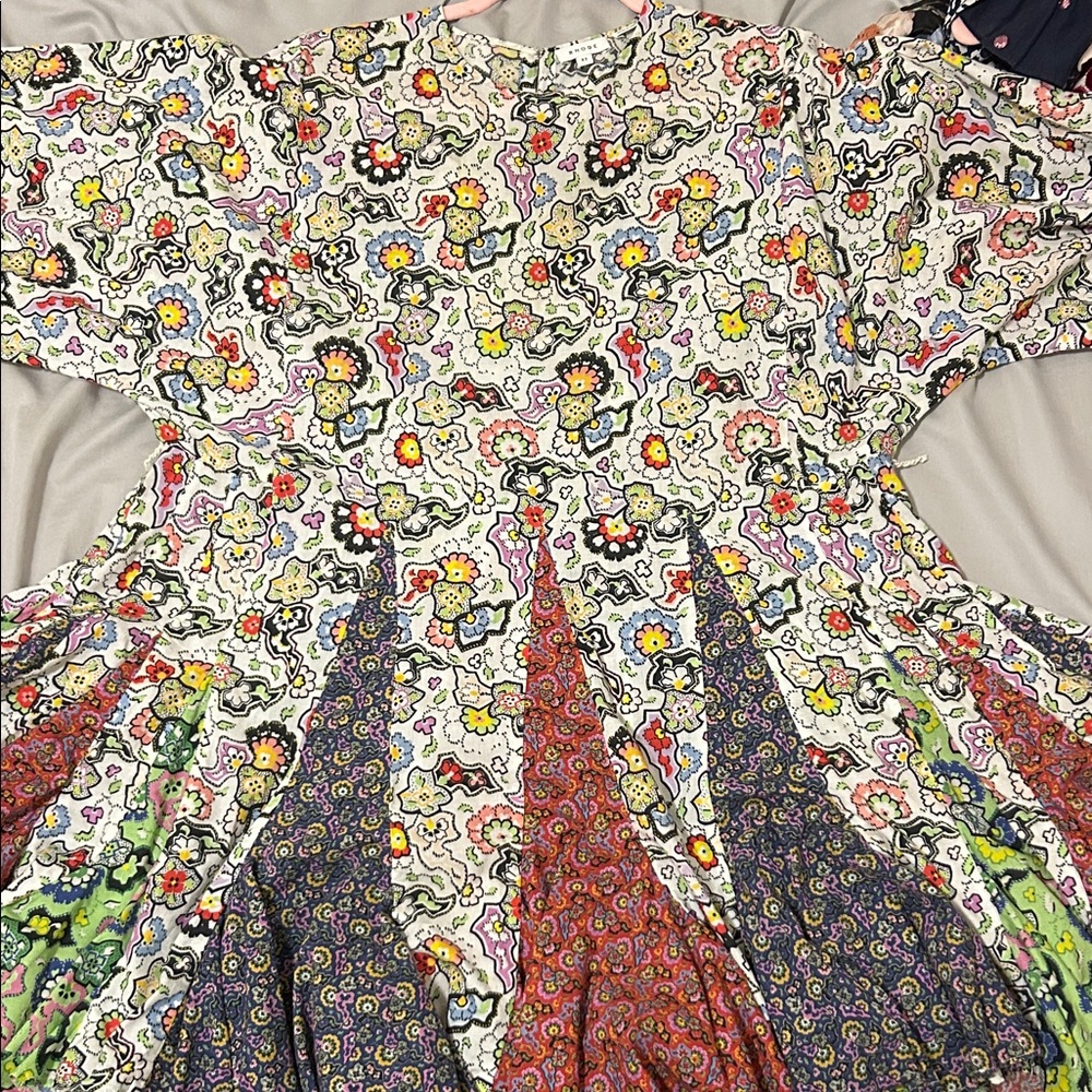 RHODE Multicolor Floral Maxi Dress